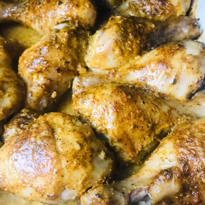 Голени куриные запечённые в духовке с картофельным пюре!