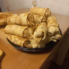 Блины с курицей