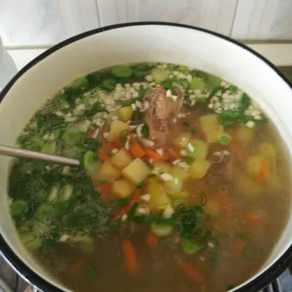 Печеночный суп