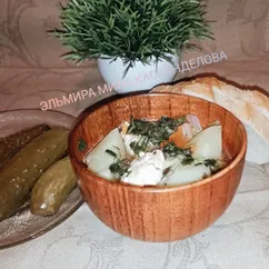  Тушёная картошка с куриным мясом