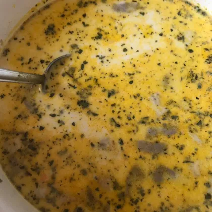 Грибной суп со сливками🍵