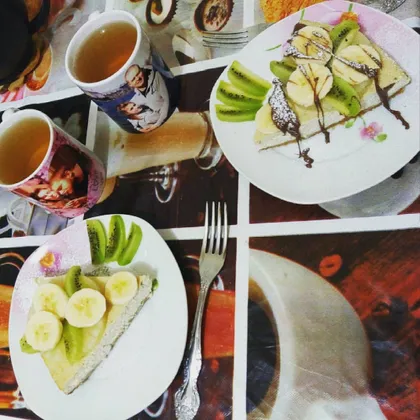 Чизкейк в духовке)😍☕🍰