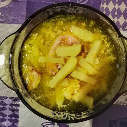 Суп картофельный с индейкой
