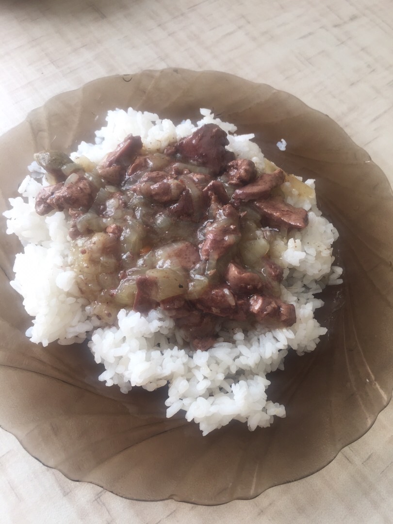 Запеканка из куриной печени с рисом | Рецепт | Национальная еда, Еда, Идеи для блюд