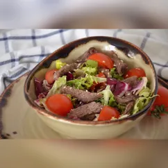 Пп салат с говядиной🥗