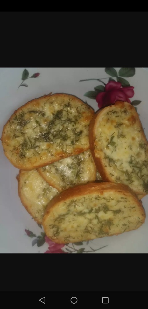 Рецепт быстрых и очень вкусных сухариков в духовке💕