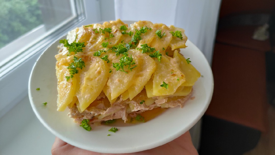 Запеканка картофельная с мясом