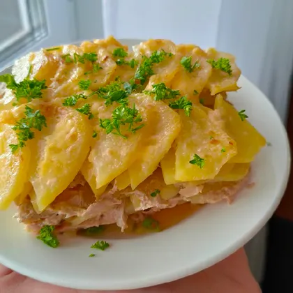 Запеканка картофельная с мясом
