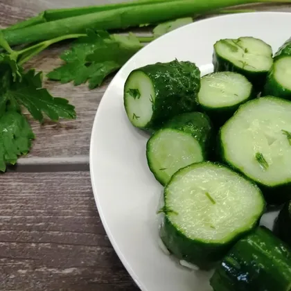 Огурчики малосольные🥒🥗