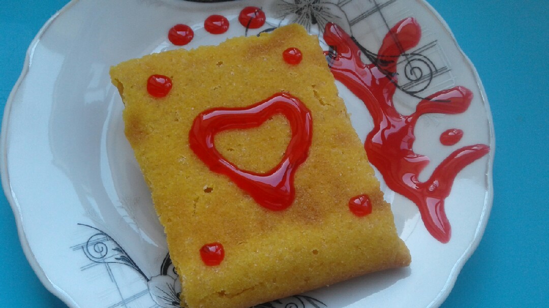 Пирожное из тыквы