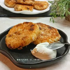 Рисовые биточки с изюмом