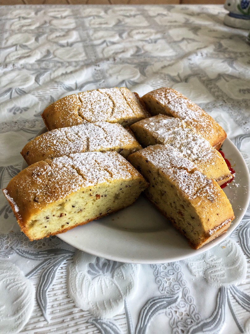 Ореховый диетический кекс