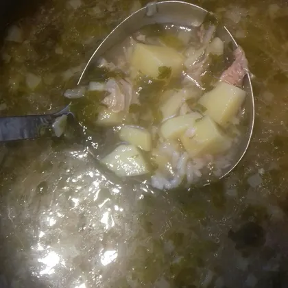 Суп с консервированной горбушей