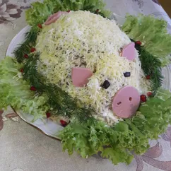 Салат "Свинка"🐷