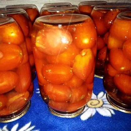 Сладкие маринованные помидоры