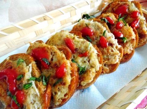Картофельные бутерброды
