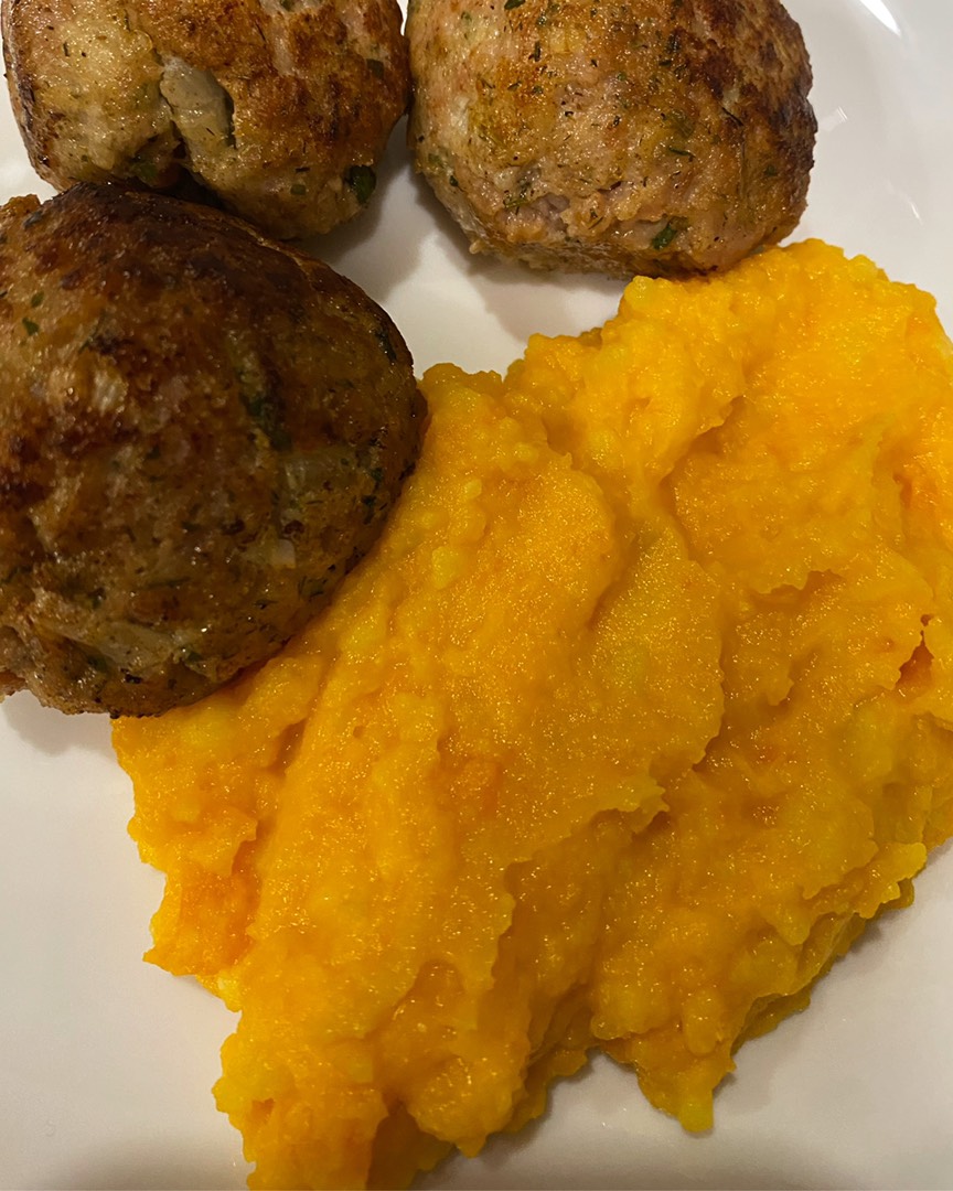 Морковное пюре