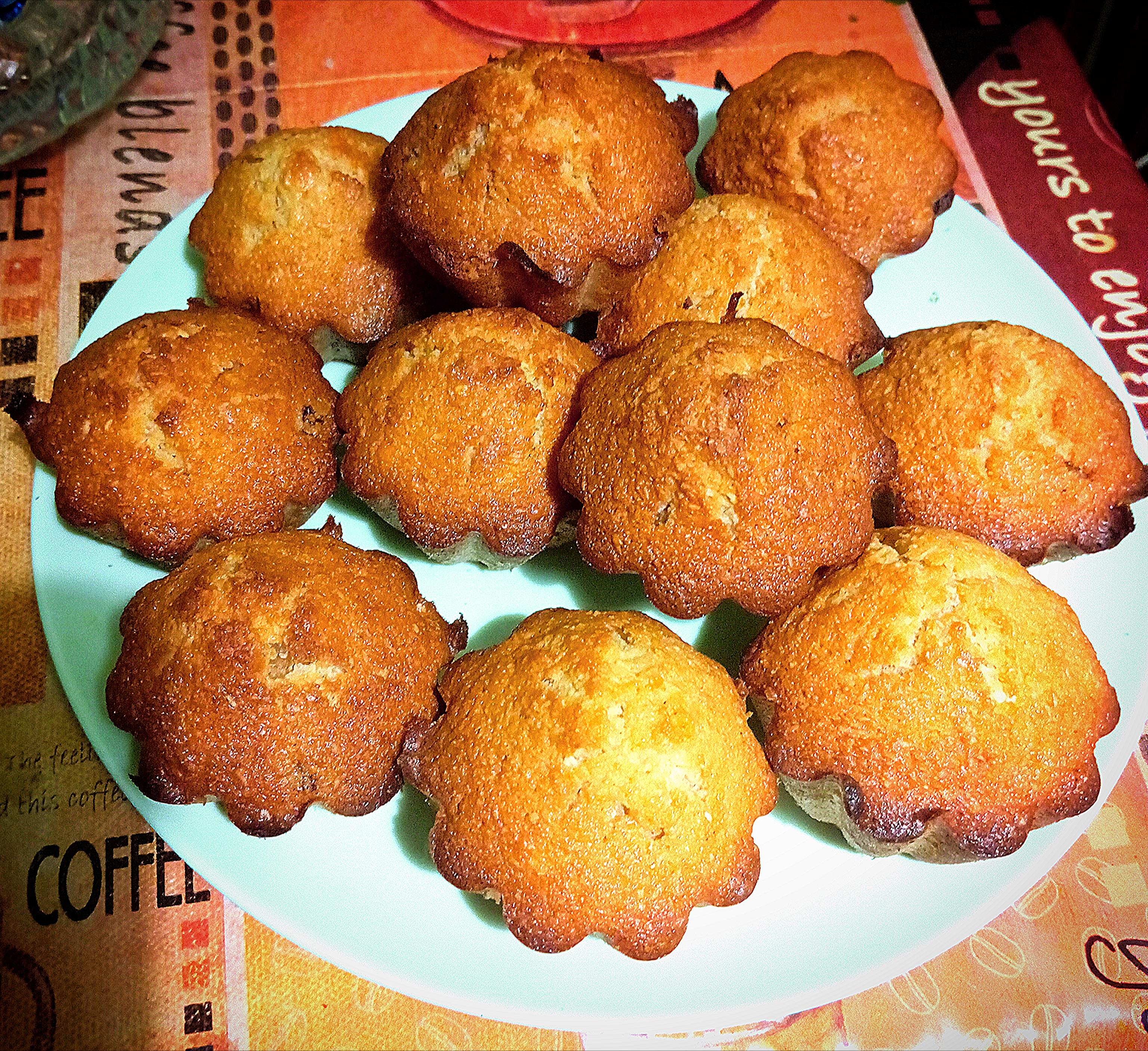 Сырные кексики