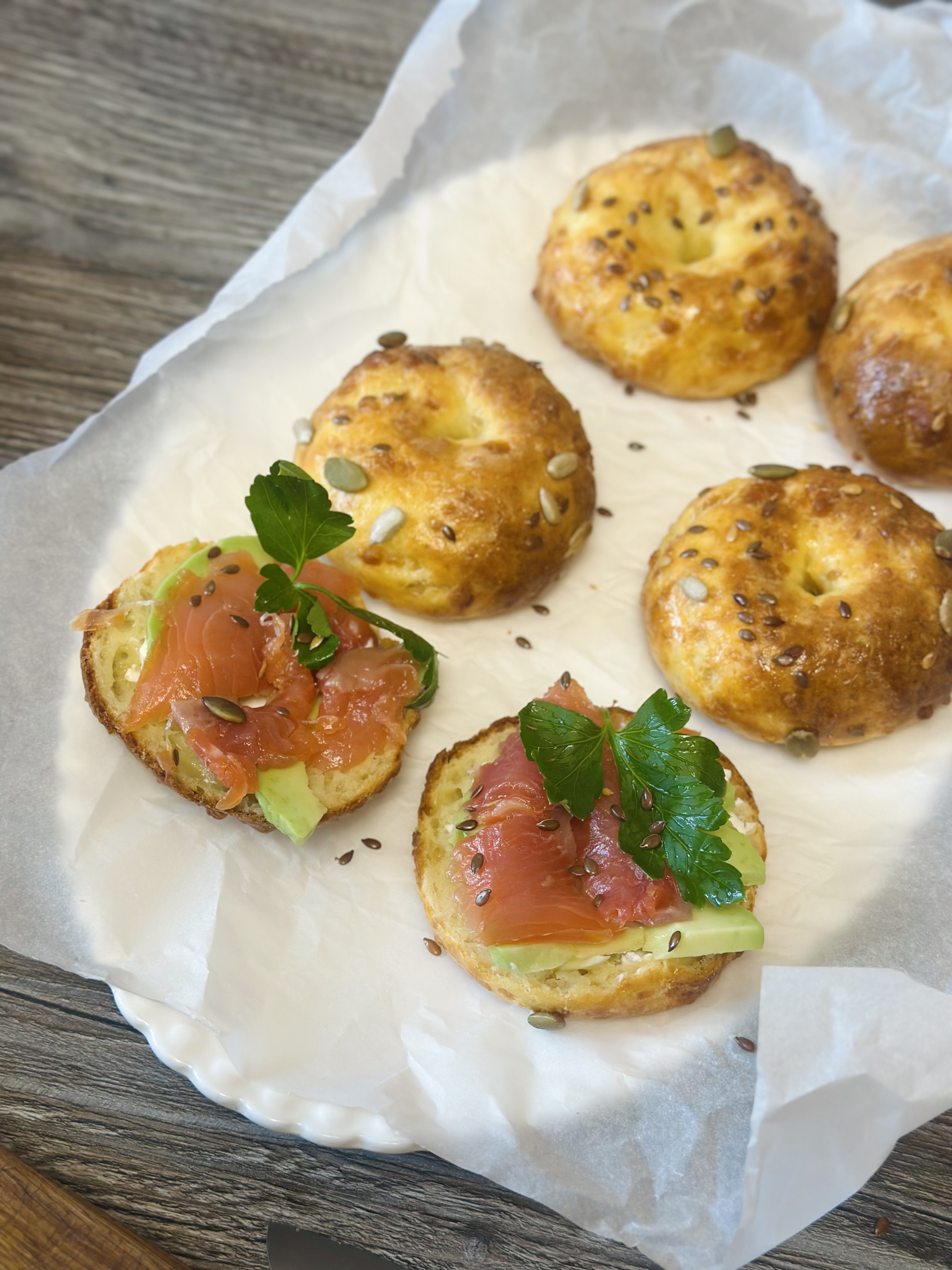 Творожные бейглы