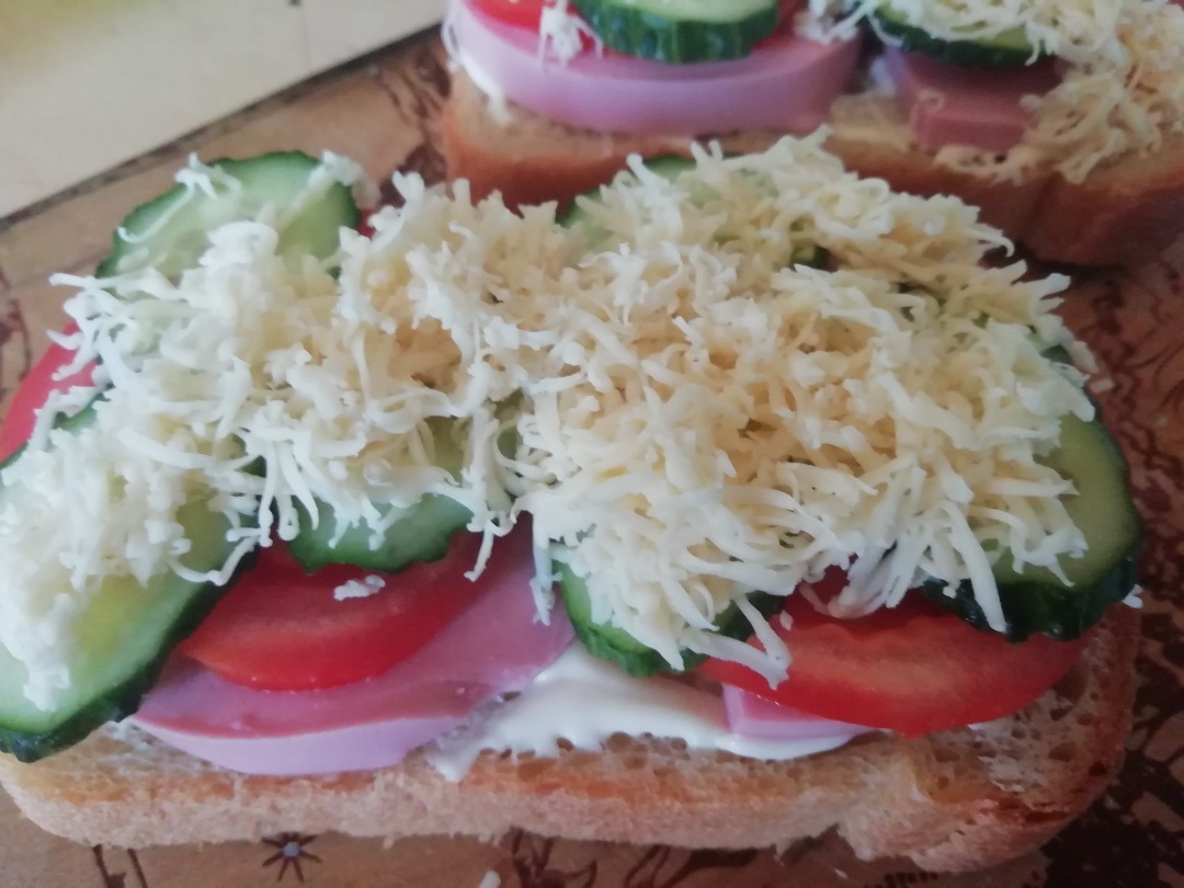 бутерброды с овощами рецепты с фото простые и вкусные | Дзен