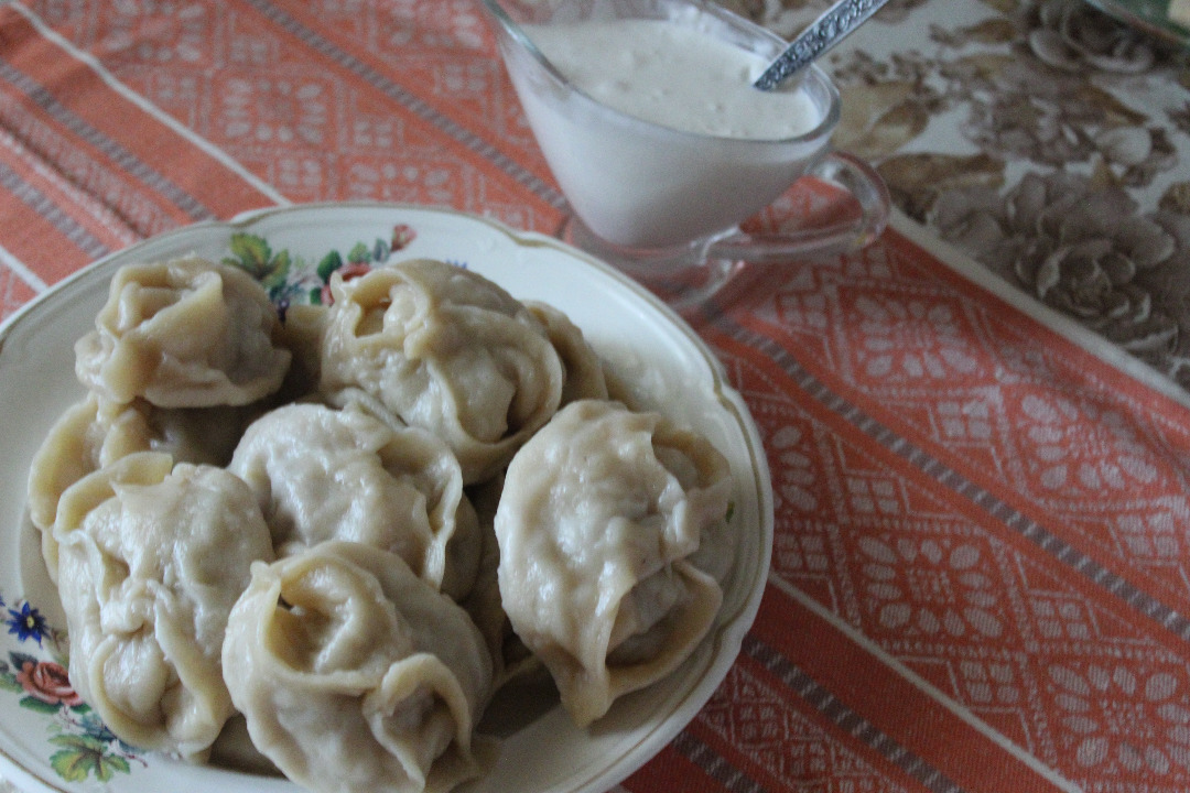 Ханум с тыквой и мясом: пошаговый рецепт