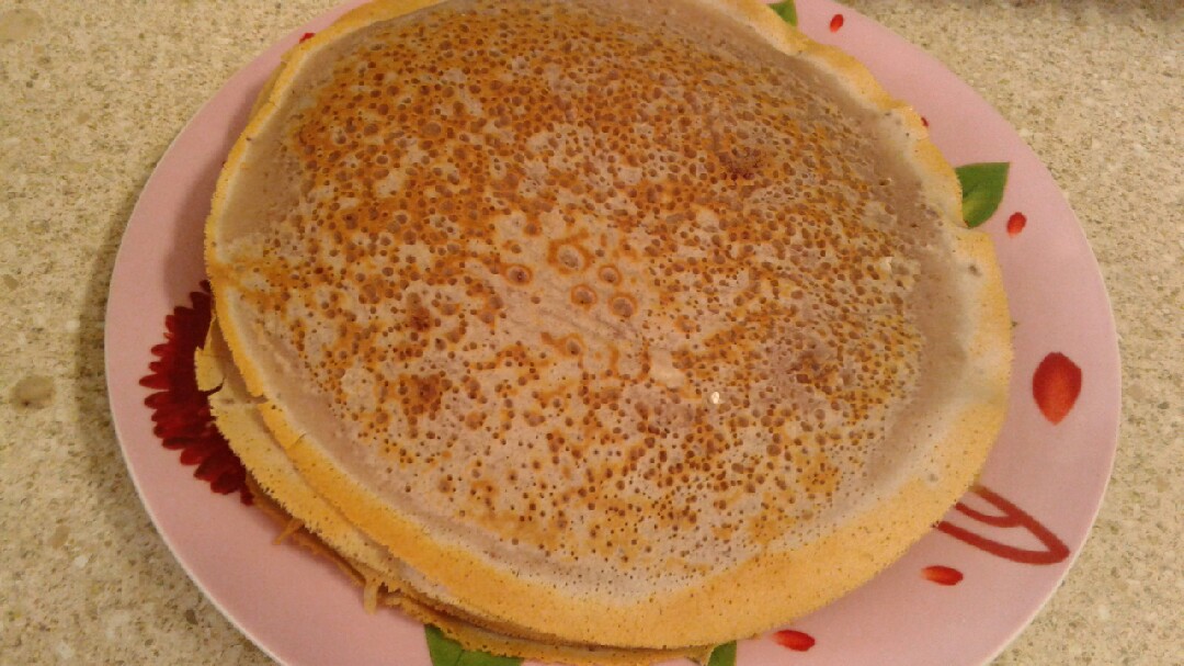 Клубничные блинчики