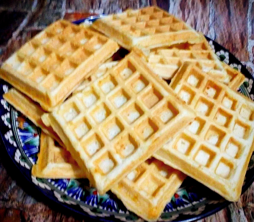 Сырные вафли