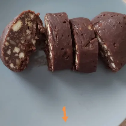 Шоколадная колбаса 'Вкус детства'