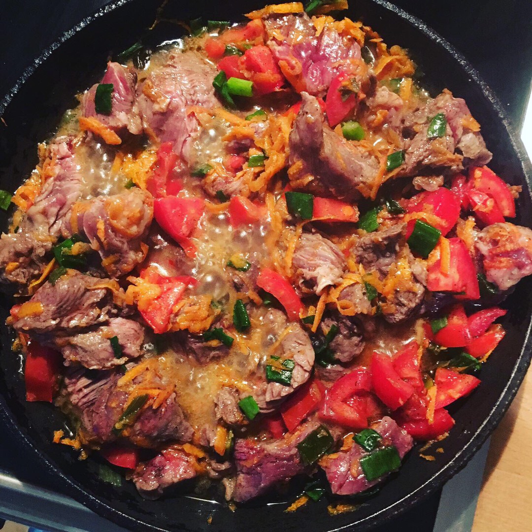 «Говяжий гуляш с овощами»👩🏼‍🍳🥩