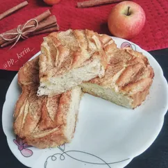 Яблочная шарлотка 😋 без глютена и лактозы