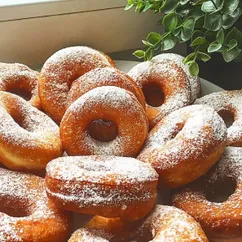 Очень пышные «ПОНЧИКИ» 🍩 😍