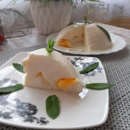 Творожно-апельсиновый ПП десерт