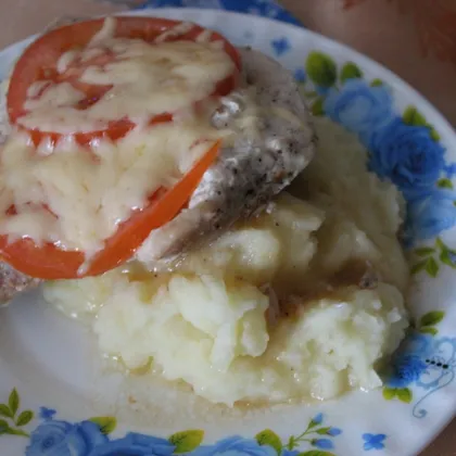 Мясо по-французски на сковороде