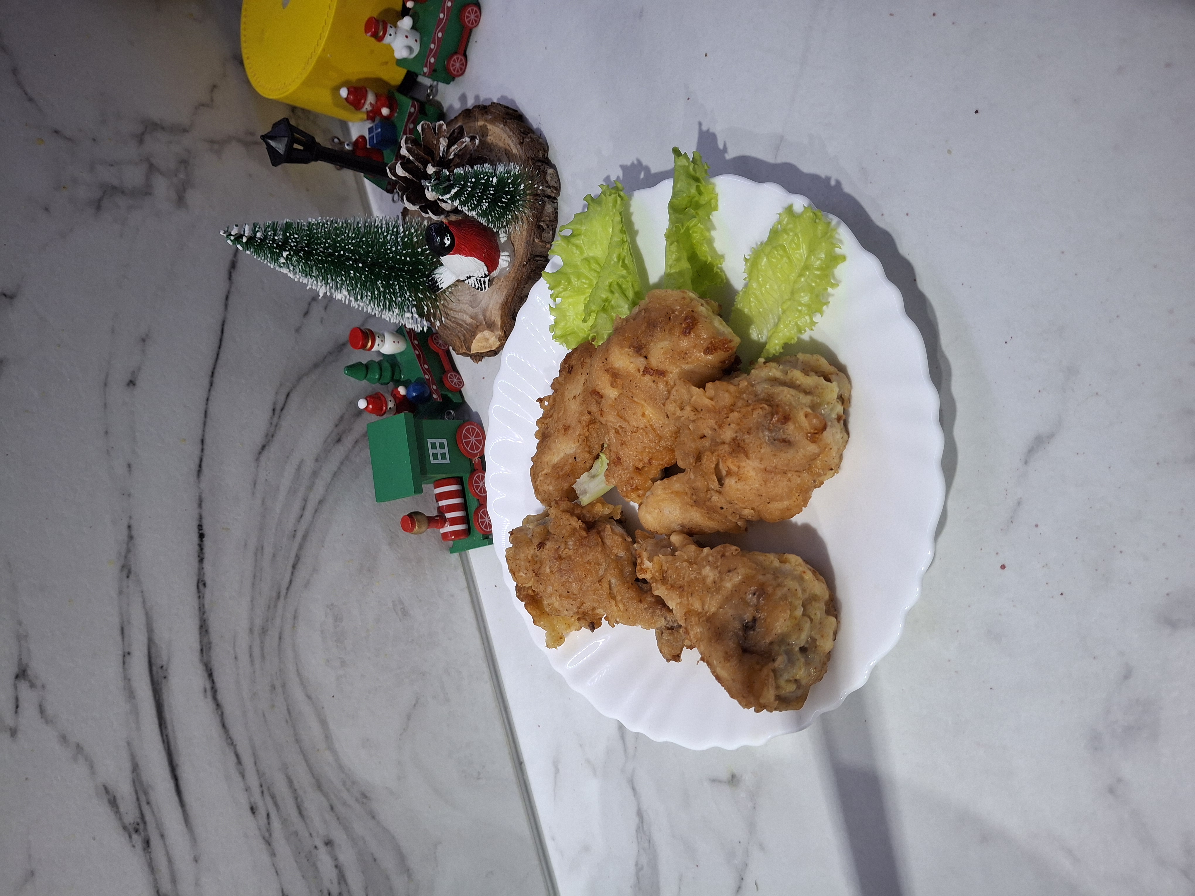 Куриные крылья в панировке