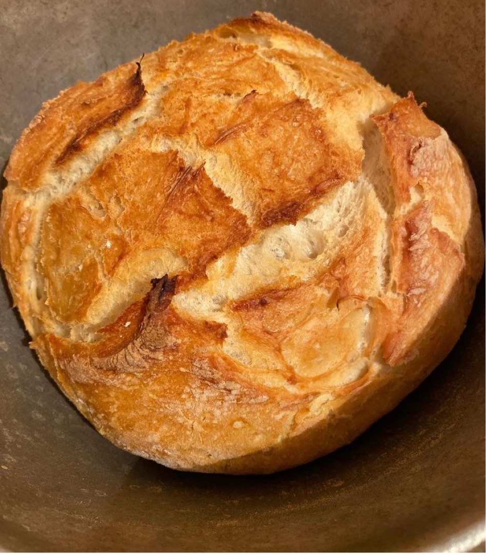 Крестьянский хлеб с хрустящей корочкой