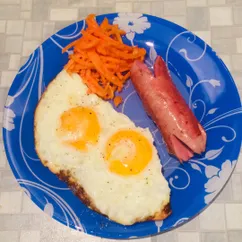 Оранжевый завтрак 🍳 🥕