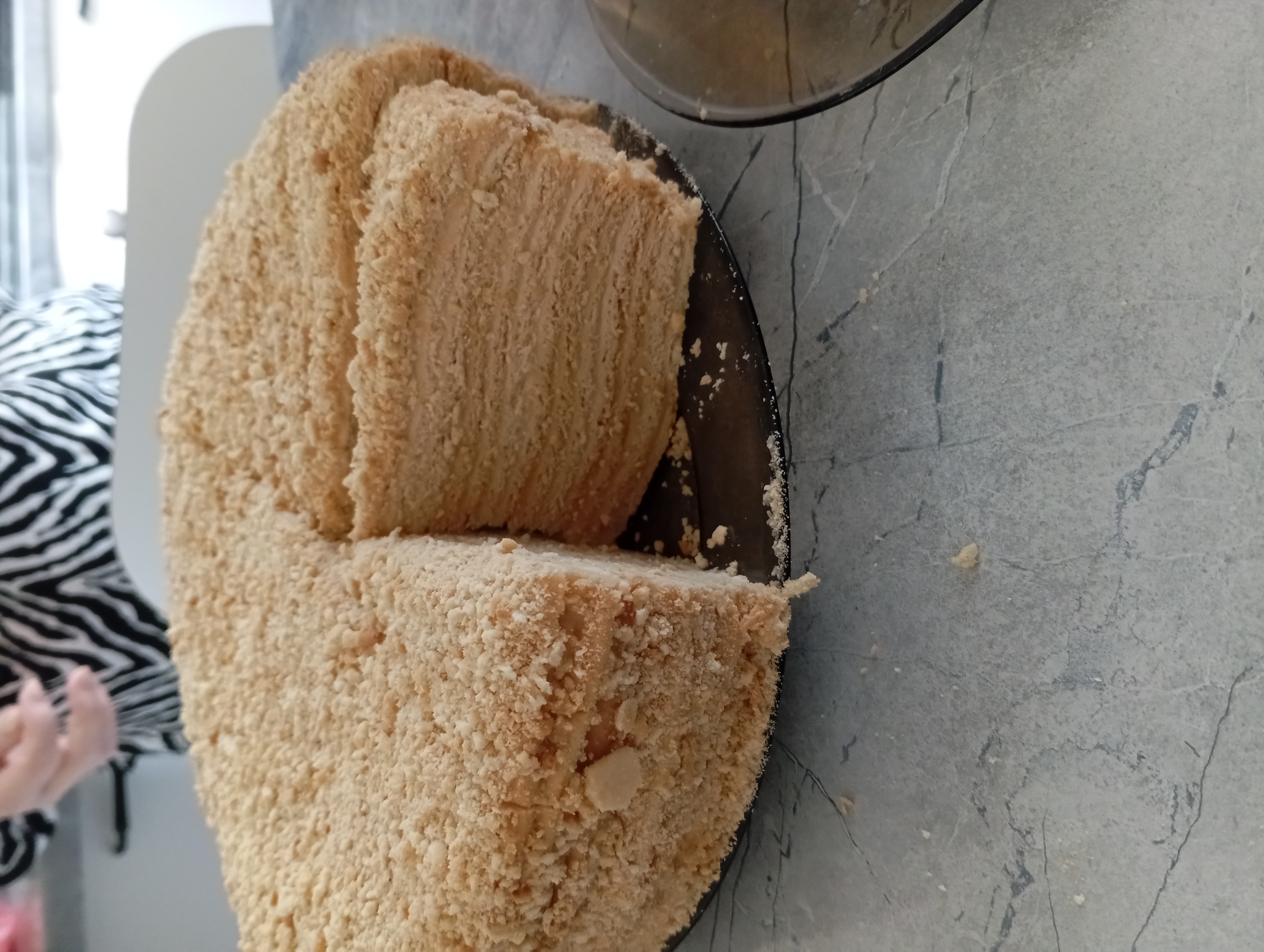 Медовик с заварным кремом