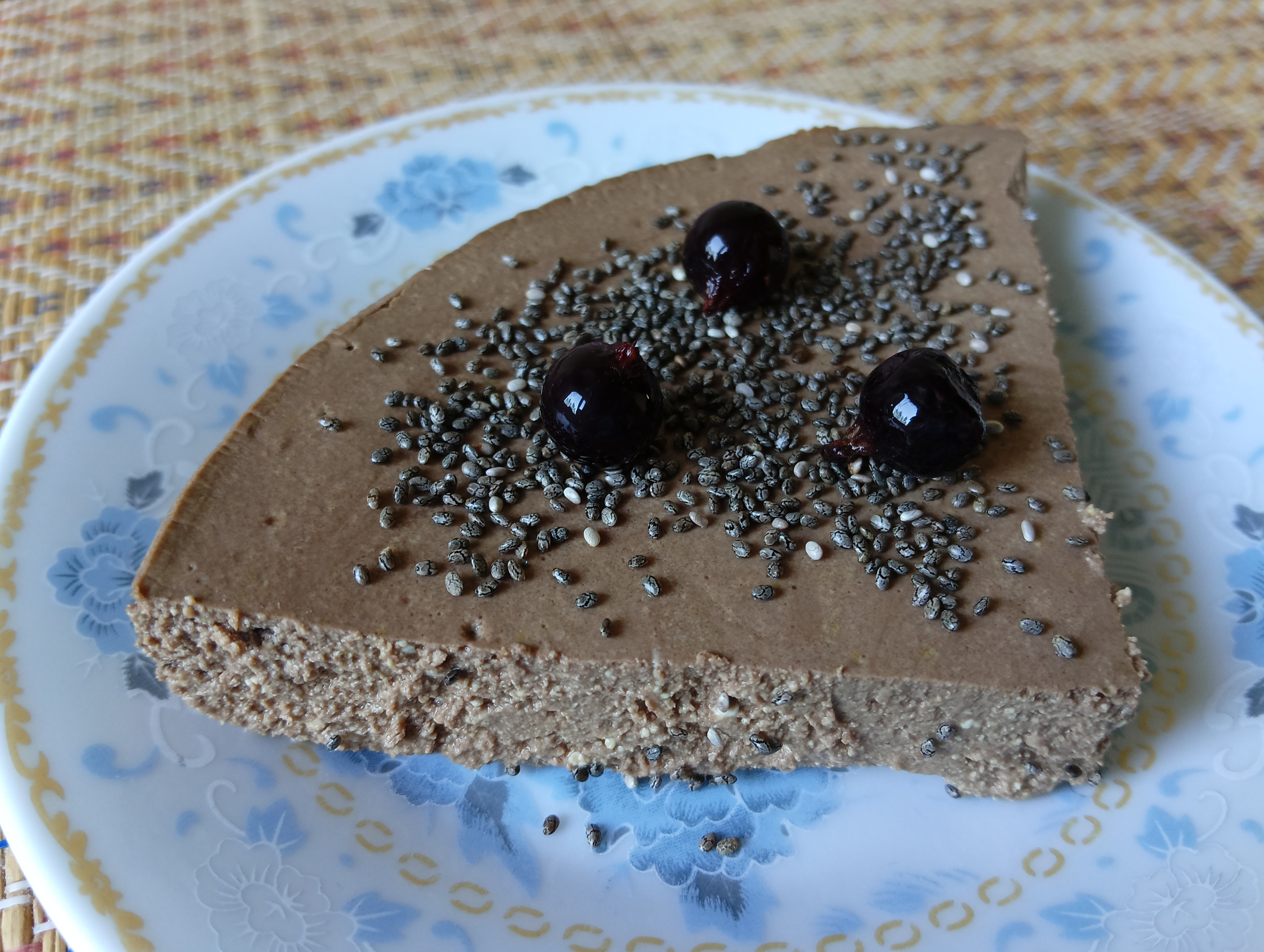 Творожная запеканка с какао (несладкая)