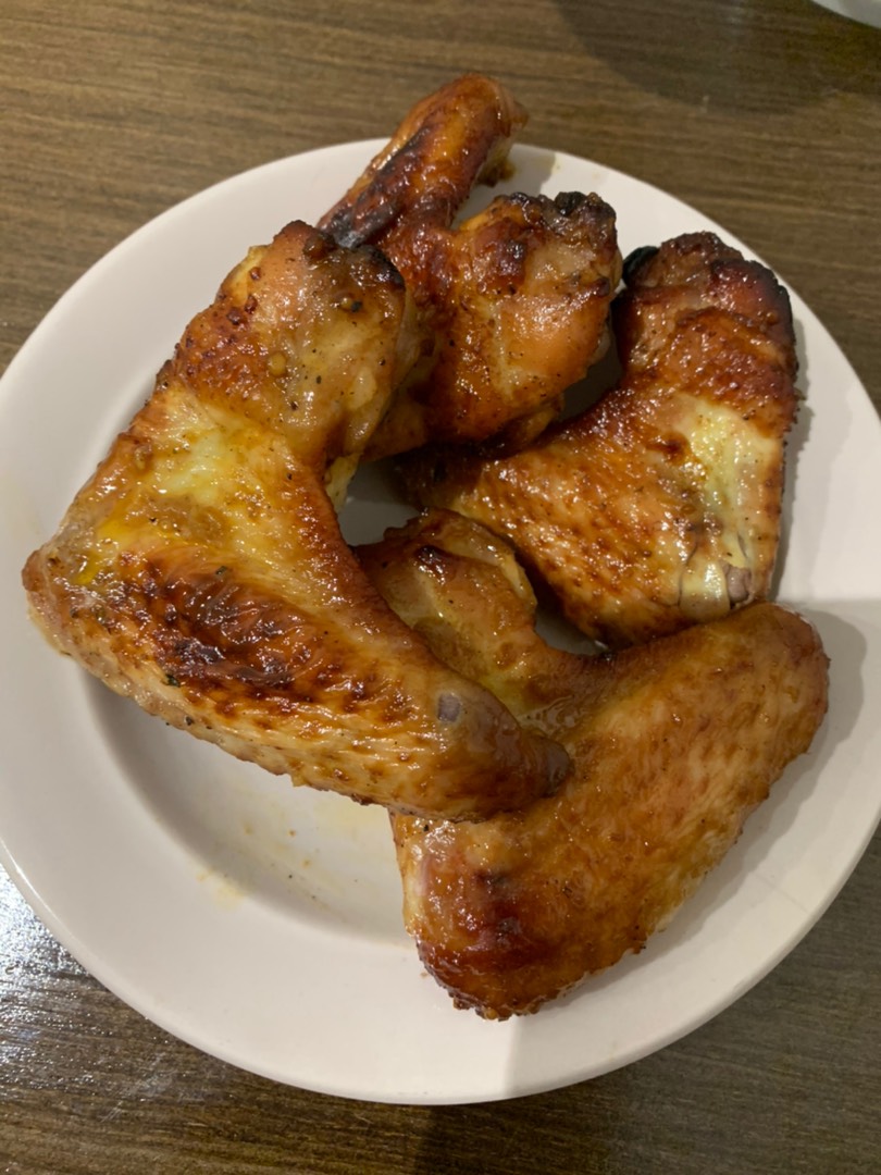 Глазированные куриные крылышки из духовки | Дым и мясо | Дзен