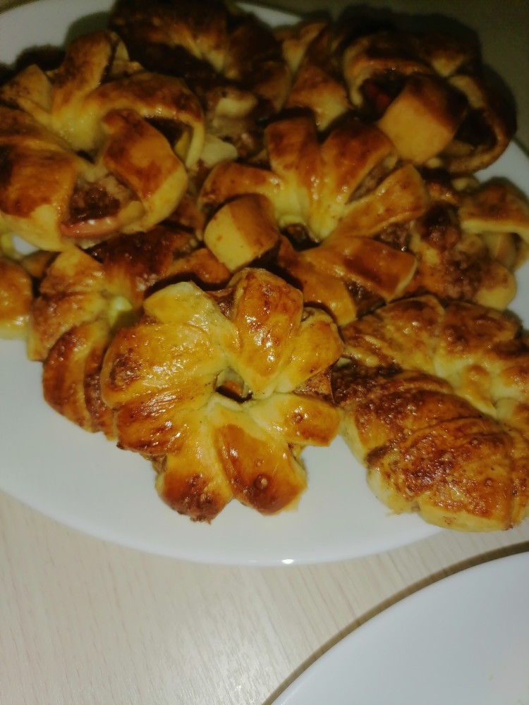 Яблоки в тесте