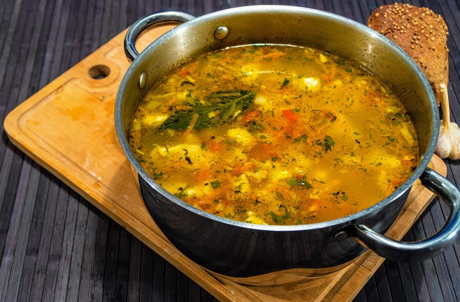 Постный суп с клецками - рецепт автора Alesya Fern