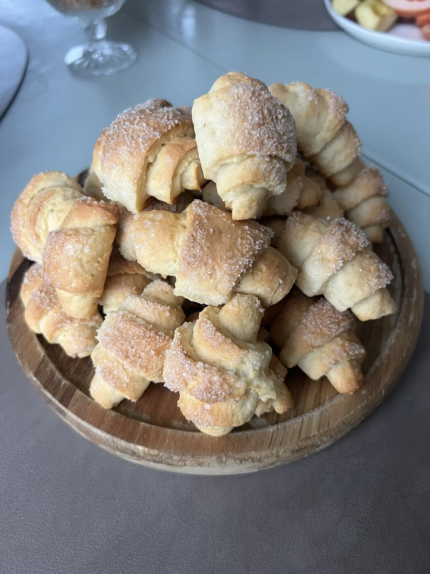 Рогалики из творожного теста