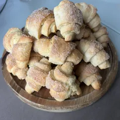 Рогалики из творожного теста