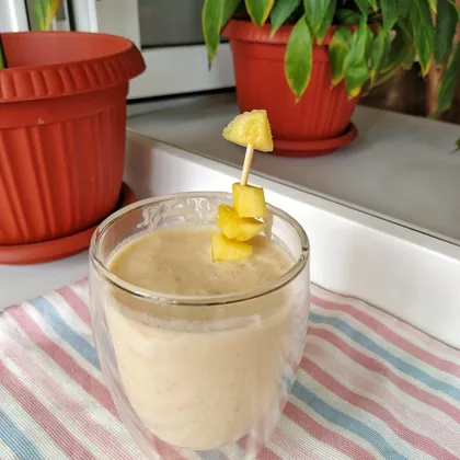 Топленый молочный коктейль с манго