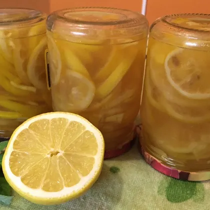 Лимонное варенье с имбирем 