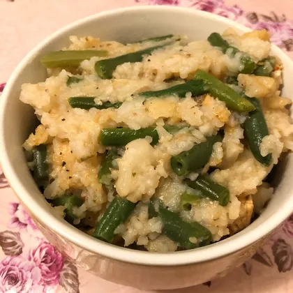 Рис с тофу и овощами