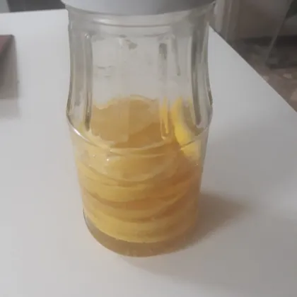 Лимонно-медовая заправка для вкусного напитка