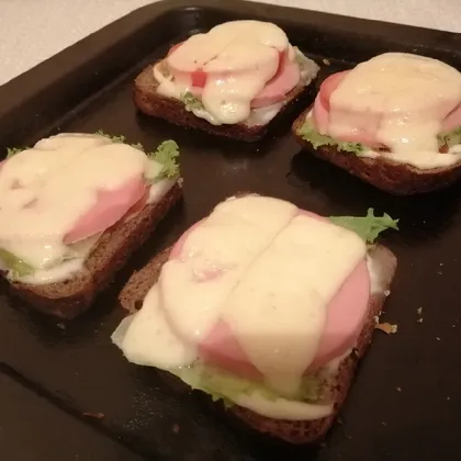 Бутерброды от сыночка)))