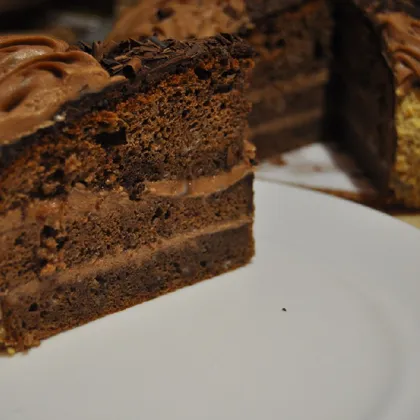 Торт «Прага» (шоколадный торт)