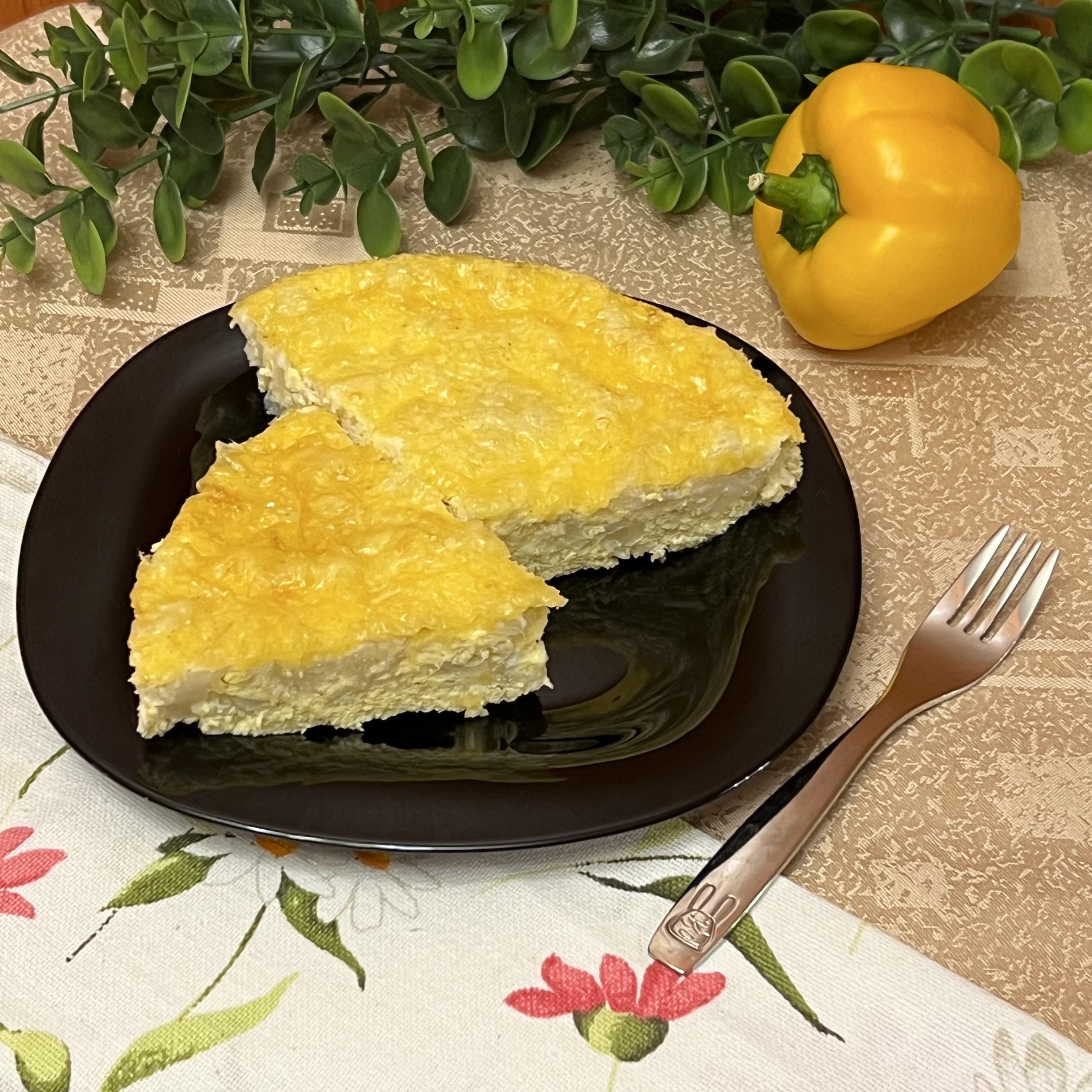 Цветная капуста в соусе Бешамель